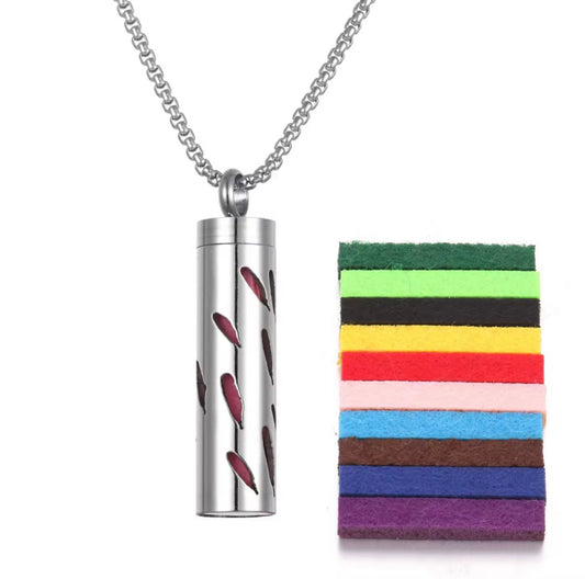 Althaea Essence Necklace - Little Feathers